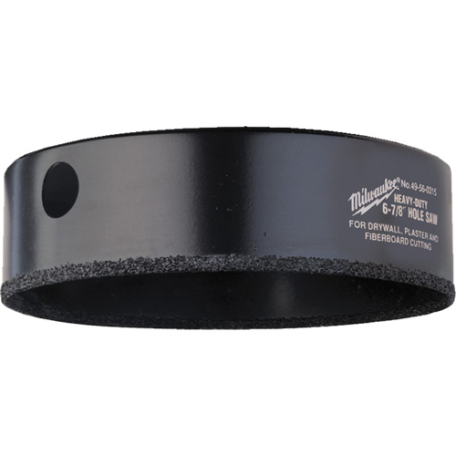 Scie-cloche pour &eacute;clairage encastr&eacute;, 4-3/8", Profondeur de la coupe 1", Carbure Trail Hammer and Bolt