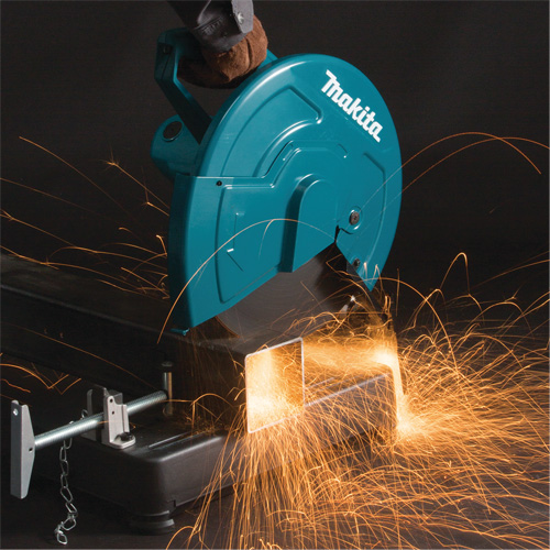 Scies &agrave; tronçonner, 14", 3800 tr/min &agrave; vide, 120 V, 15 A Trail Hammer and Bolt