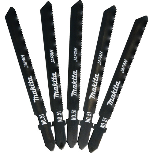 Jig Saw Blade, High Speed Steel, T-Shank, 3-1/2" L, 24 TPI Trail Hammer and Bolt