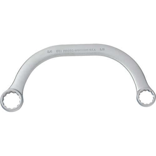 Cl&eacute; polygonale, 12 pans, 5/8" x 3/4", d&eacute;cal&eacute;es de 15°, Fini Ordinaire Trail Hammer and Bolt