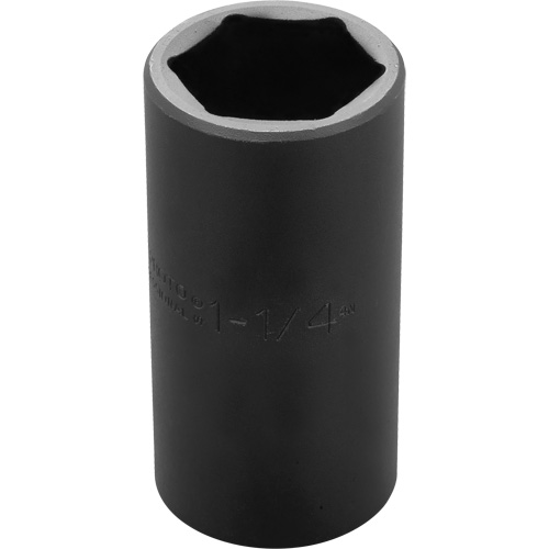 Socket, Impact, 1-1/4", 1/2" Drive, 6 Points, Deep Trail Hammer and Bolt