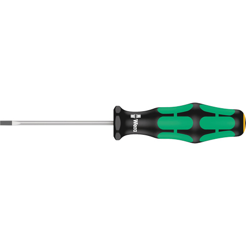 Tournevis pour vis &agrave; fente, Tige de 3/32", Ronde, 5-1/8" lo, Prise en Plastique Trail Hammer and Bolt