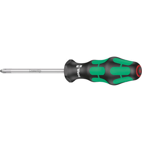 Phillips Screwdriver, #4 Tip, Round, 12-3/16" L, Plastic Handle Trail Hammer and Bolt