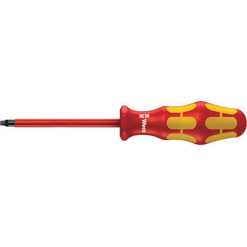 Insulated Square Plus Screwdriver, #2 Tip, Round, 8-1/16" L, Plastic Handle Trail Hammer and Bolt