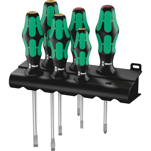 Slotted Phillips Screwdriver Set, 6 Pcs. Trail Hammer and Bolt