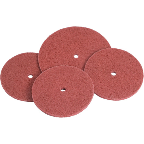 Standard Abrasives Buff & Blend HP Disc, 5" Dia., Very Fine Grit, Aluminum Oxide Trail Hammer and Bolt