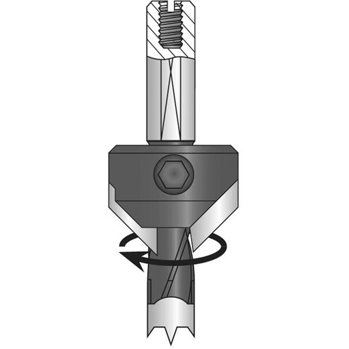 Fraises coniques, 18 mm, Carbure Trail Hammer and Bolt