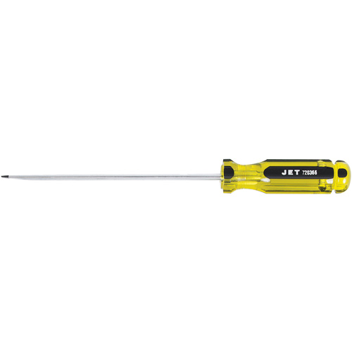SDS-6R Slot Jumbo Handle Screwdriver, 3/16" Tip, Round, Plastic Handle Trail Hammer and Bolt