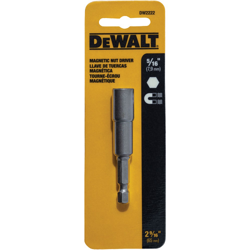 Tourne-&eacute;crou, Embout 5/16", Prise 1/4", 2-9/16" lo, Magn&eacute;tique Trail Hammer and Bolt