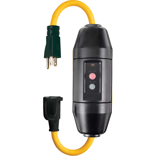 Cordons avec disjoncteur de fuite &agrave; la terre en ligne, 120 V, 20 A, Cordon de  Trail Hammer and Bolt