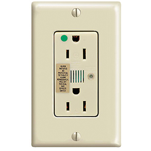 Hospital Grade Surge Protective Receptacle - 120V, 15A Duplex Trail Hammer and Bolt