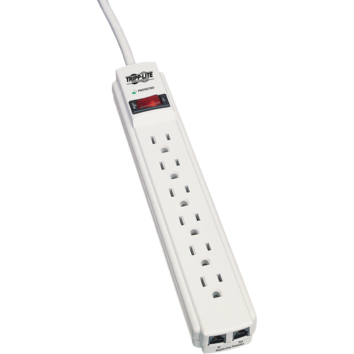 Limiteurs de surtension Protect-It, 6 Prises, 720 J, 1800 W, Cordon 4' Trail Hammer and Bolt