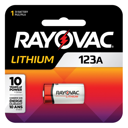 Batterie au lithium, 123, 3 V Trail Hammer and Bolt