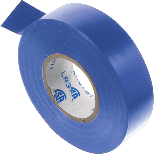 Rubans isolant, 19 mm (3/4") x 20,1 m (66'), Bleu, 7 mils Trail Hammer and Bolt