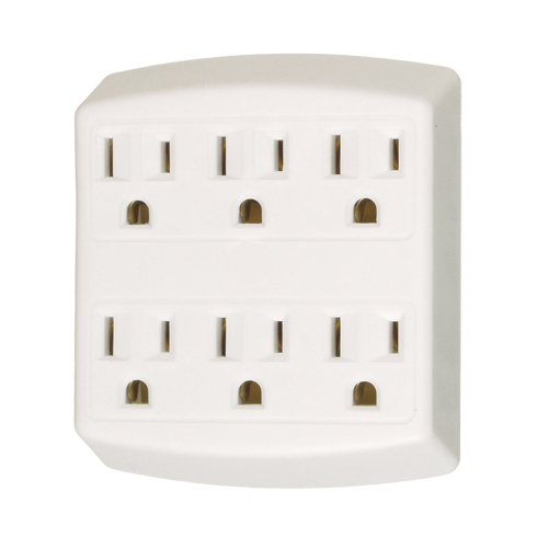 Adaptors, 6 Outlet(s), 15 Amps, 1875 W, 125 Trail Hammer and Bolt