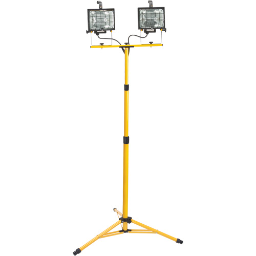 Projecteur double, Halog&egrave;ne, 500 W, 16000 lumens, Boîtier en Acier Trail Hammer and Bolt
