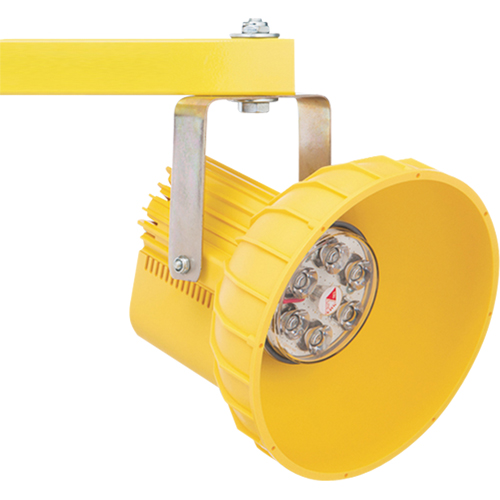 LED Loading Dock Lights, 18 W, LED Light, 40" Arm Trail Hammer and Bolt