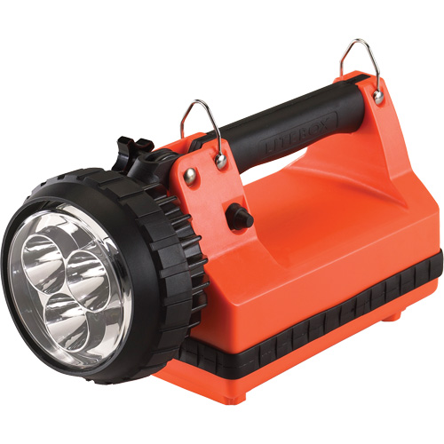 Lanterne avec syst&egrave;me de d&eacute;faillance de l'alimentation E-Spot LiteBox, DEL, 1500 lumens, 7 hres de fonctionnement, piles Rechargeable, Compris Trail Hammer and Bolt
