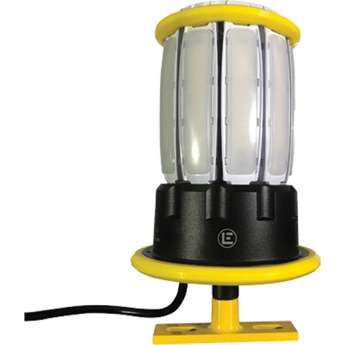 Portable Floodlights, LED, 120 W, 13000 Lumens, Aluminum Housing Trail Hammer and Bolt