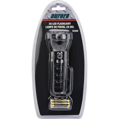 AFL300 Flashlight, LED, 98 Lumens, AAA Batteries Trail Hammer and Bolt