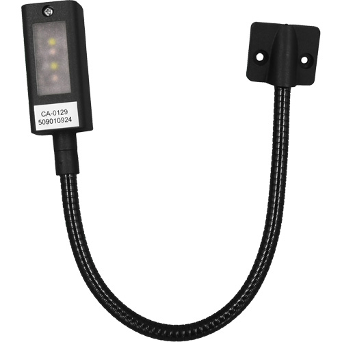 Maplight &agrave; DEL en col de cygne, 1 W, DEL, Col 12", Noir Trail Hammer and Bolt