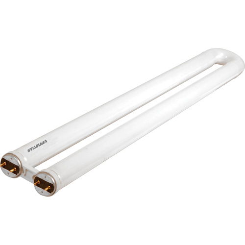 OCTRON&reg; 800 CURVALUME Fluorescent Lamps, 31 W, T8 U-Shaped, 4100 K, 22.5" Long Trail Hammer and Bolt