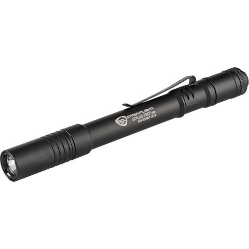 Stylus Pro&reg; USB Pen Light, LED, 350 Lumens, Aluminum Body, Rechargeable Batteries, Included Trail Hammer and Bolt