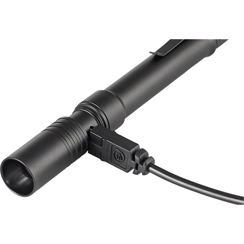 Stylus Pro&reg; USB Pen Light, LED, 350 Lumens, Aluminum Body, Rechargeable Batteries, Included Trail Hammer and Bolt