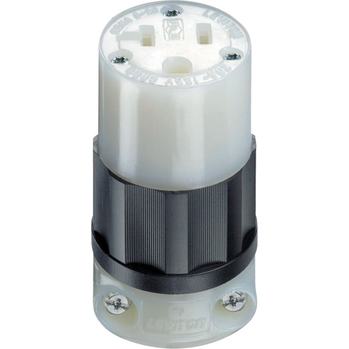 Industrial Grade Locking Connector, 5-20R, Nylon Trail Hammer and Bolt