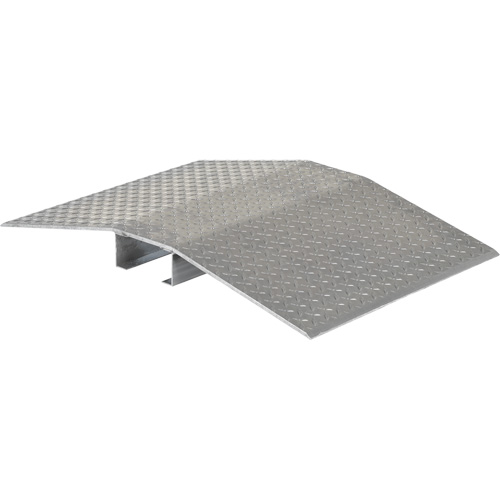 Traverse de protection en aluminium pour c&acirc;bles et boyaux, 48,03" x 24" x 4,5", 2000 lb (1 tonne) Trail Hammer and Bolt