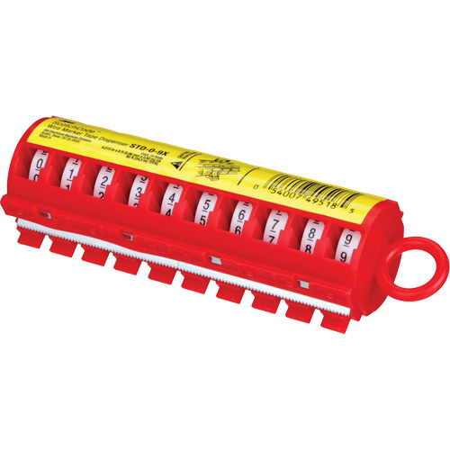 ScotchCode Wire Marker Tape Dispenser Trail Hammer and Bolt