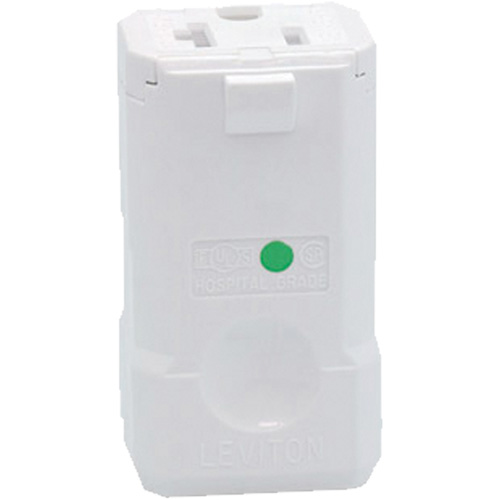 Hospital Grade Plug Connector, 5-20R, Nylon Trail Hammer and Bolt