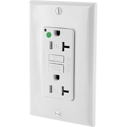 SmartlockPro&reg; Extra Heavy-Duty Self-Test GFCI Receptacle Trail Hammer and Bolt
