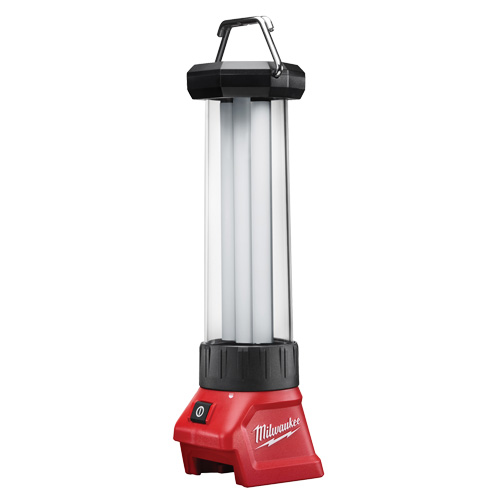 M18 Lantern & Flood Light, LED, 700 Lumens, 10 Hrs. Run Time, Rechargeable Battery, Plastic Trail Hammer and Bolt