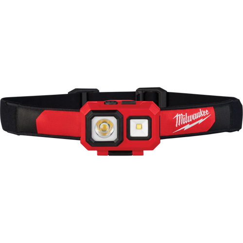 Spot & Flood Beam Headlamp, LED, 450 Lumens, 2 Hrs. Run Time, AAA Batteries Trail Hammer and Bolt