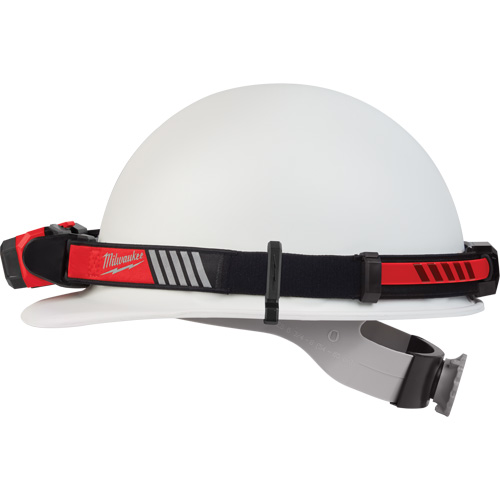 Beacon USB Hard Hat Light, LED, 600 Lumens, 2 Hrs. Run Time, Rechargeable Batteries Trail Hammer and Bolt