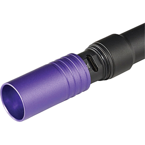 Lampe stylo UV avec port de recharge micro USB Stylus Pro, DEL, Corps en Aluminium, piles Rechargeable, Compris Trail Hammer and Bolt