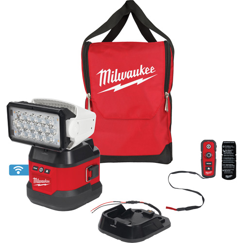 Utility Remote Control Search Light Kit, LED, 4250 Lumens Trail Hammer and Bolt