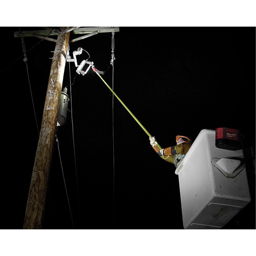 REDLITHIUM USB Utility Hot Stick Light, LED, Rechargeable Batteries, Aluminum Trail Hammer and Bolt