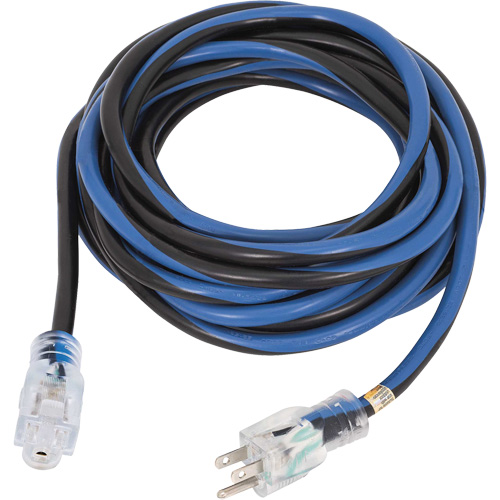 JLEC-1425S Contractor Grade Extension Cord, Indoor/Outdoor, SJTOW, 14 AWG, 15 A, 25' Trail Hammer and Bolt