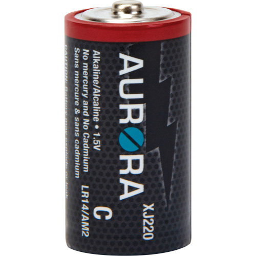 Industrial Alkaline Batteries, C, 1.5 V Trail Hammer and Bolt