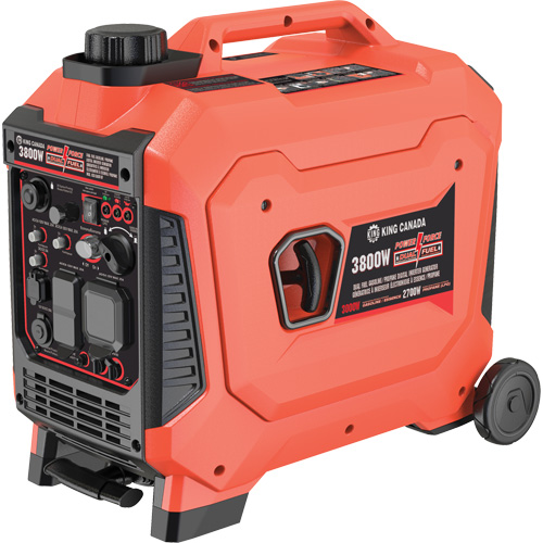 Dual Fuel Gasoline & Propane Digital Inverter Generator Trail Hammer and Bolt