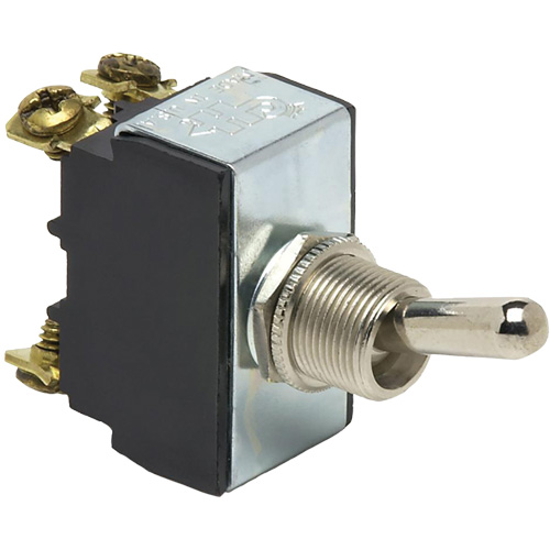 DPST Standard Heavy-Duty 4-Terminal Toggle Switch Trail Hammer and Bolt