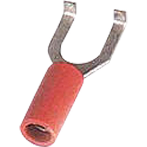 Flanged Vinyl Spade Terminals Trail Hammer and Bolt
