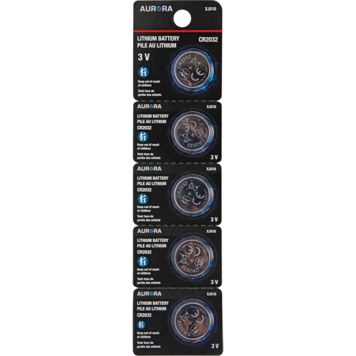 Piles au lithium CR2032, 3 V Trail Hammer and Bolt