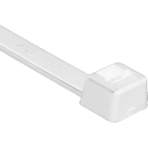 Heavy-Duty Cable Tie, 15" Long, 120 lbs. Tensile Strength, Natural Trail Hammer and Bolt