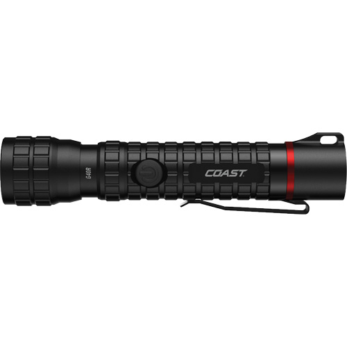 Lampe de poche &eacute;tanche G40R avec mise au point par rotation, DEL, 650 lumens, Piles Rechargeable Trail Hammer and Bolt