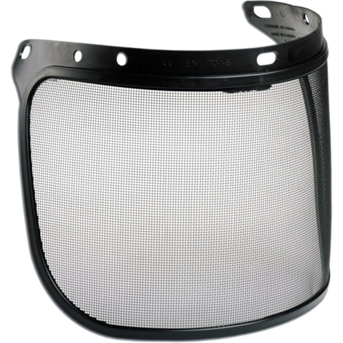 Mesh Faceshield Screen, 15-1/2" W x 7" H Trail Hammer and Bolt