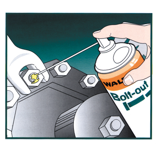Lubrifiant d&eacute;grippant Bolt-Out, Canette a&eacute;rosol Trail Hammer and Bolt