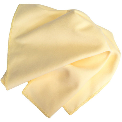 Polishing Cloths, Microfibre, Yellow Trail Hammer and Bolt